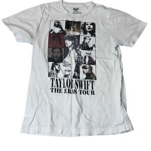 Taylor swift eras tour concert shirt womens medium white tee‎